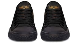 image-Fashion Printed Couple High Top Canvas Shoes