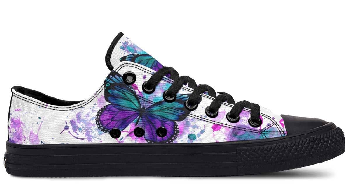image-Fashion Printed Couple High Top Canvas Shoes