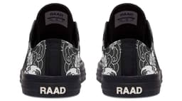 image-Fashion Printed Couple High Top Canvas Shoes