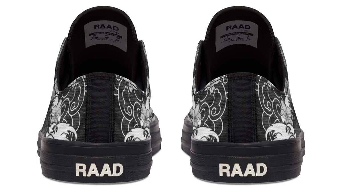 image-Fashion Printed Couple High Top Canvas Shoes