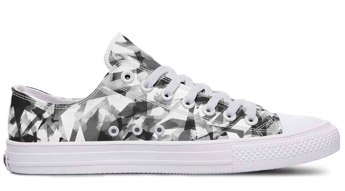 image-Fashion Printed Couple High Top Canvas Shoes