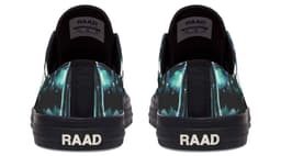 image-Fashion Printed Couple High Top Canvas Shoes