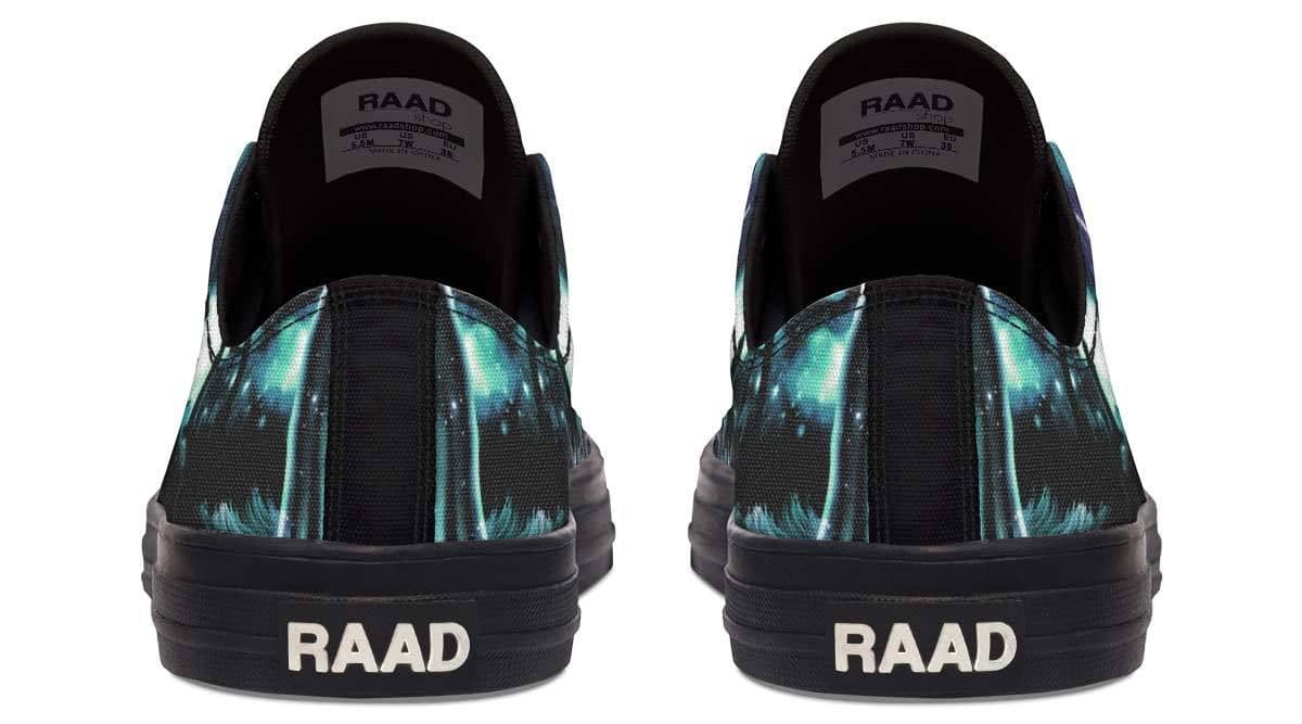 image-Fashion Printed Couple High Top Canvas Shoes