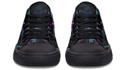 image-Fashion Printed Couple High Top Canvas Shoes