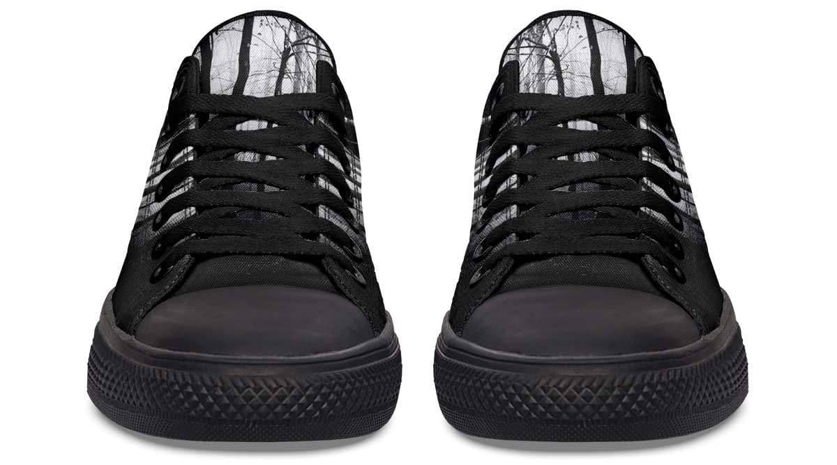 image-Fashion Printed Couple High Top Canvas Shoes
