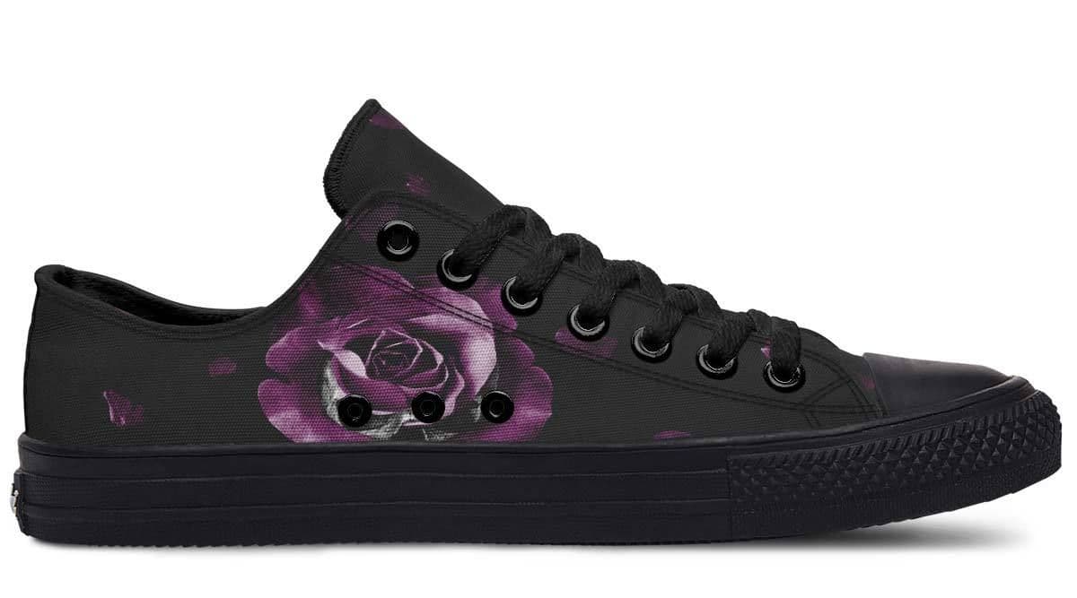 image-Fashion Printed Couple High Top Canvas Shoes