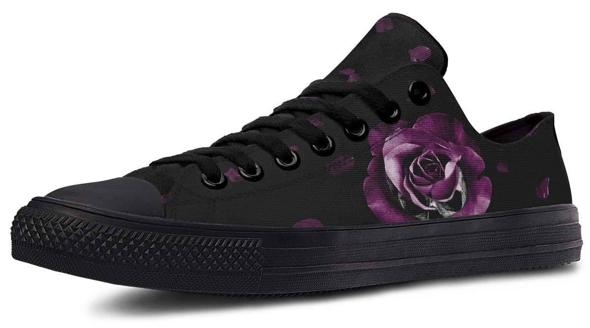 image-Fashion Printed Couple High Top Canvas Shoes