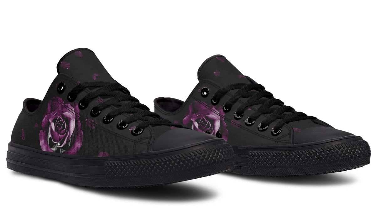 image-Fashion Printed Couple High Top Canvas Shoes
