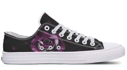 image-Fashion Printed Couple High Top Canvas Shoes
