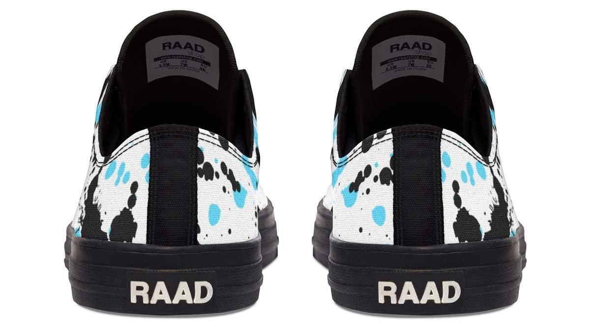 image-Fashion Printed Couple High Top Canvas Shoes