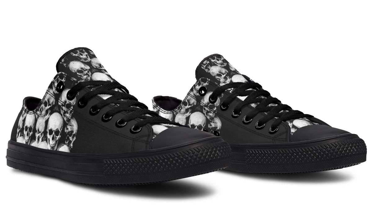 image-Fashion Printed Couple High Top Canvas Shoes