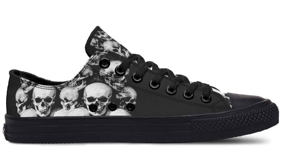 image-Fashion Printed Couple High Top Canvas Shoes