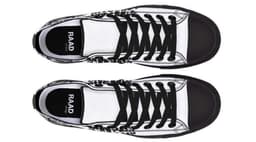 image-Fashion Printed Couple High Top Canvas Shoes