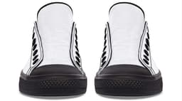 image-Fashion Printed Couple High Top Canvas Shoes