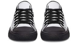image-Fashion Printed Couple High Top Canvas Shoes