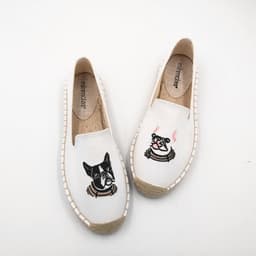 image-Fashion Personality New Embroidered Fisherman Shoes