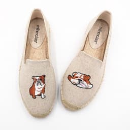 image-Fashion Personality New Embroidered Fisherman Shoes