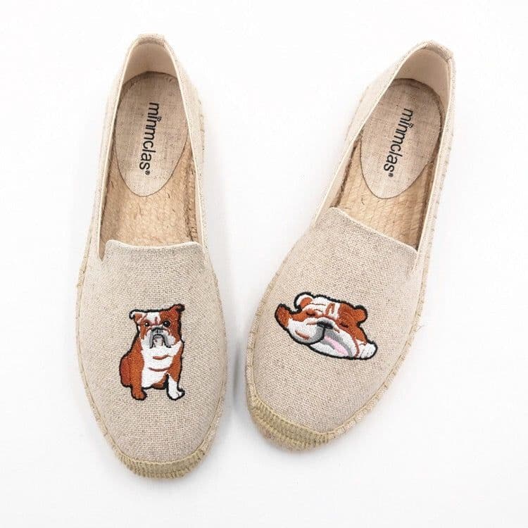 image-Fashion Personality New Embroidered Fisherman Shoes