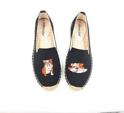 image-Fashion Personality New Embroidered Fisherman Shoes