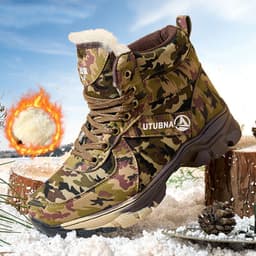 image-New Plush Warm Cotton Shoes With Rubber Soles Outdoor