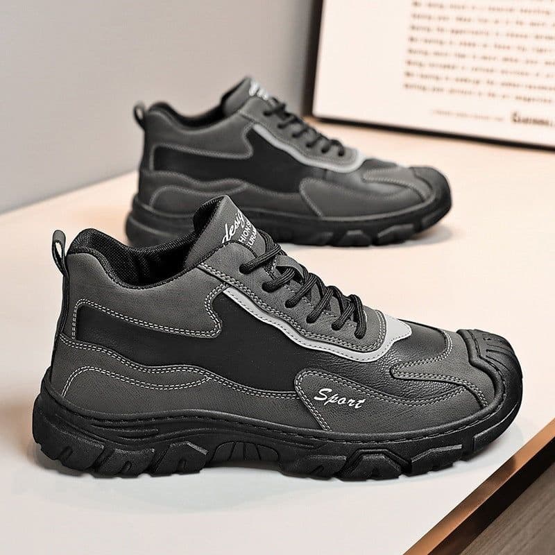 image-Men's Anti-skid Wear-resistant Sports High Top Shoes