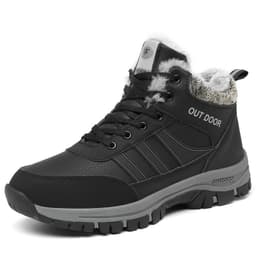 image-Women's Cotton Shoes Plush Thermal Sneakers Antiskid