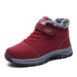 image-Men's New Winter Plush Warm Cotton Shoes With Non Slip Soft Soles