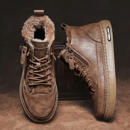 image-Personalized Youth Casual Fashion Shoes Winter Plush