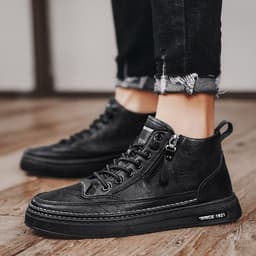 image-Personalized Youth Casual Fashion Shoes Winter Plush