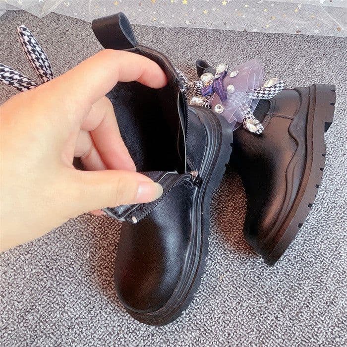 image-New Cartoon Bunny Princess Shoes Baby Boots