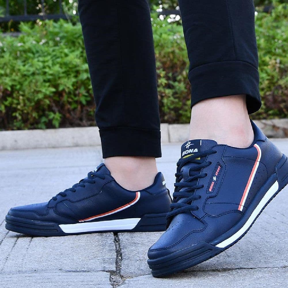 image-Outdoor Leisure Men's Leather Spring And Summer Single Shoes