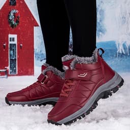 image-Men's Season High Top Snow Shoes Elderly Walking