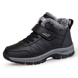 image-Men's Season High Top Snow Shoes Elderly Walking