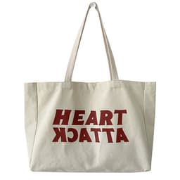 image-New Tide Super College Students Loaded With Books Shoulder Tote Bag