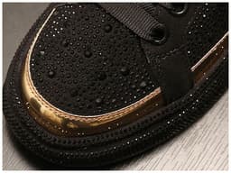 image-Muffin And Rhinestone Fashion Personality Shoes Male