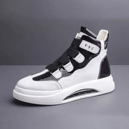 image-Fashionable Color Blocking High Profile Shoes For Men