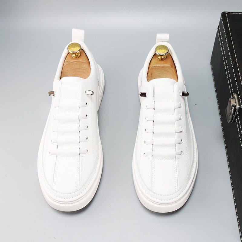 image-Personalized Slip On Men's Low Top Casual Sneakers