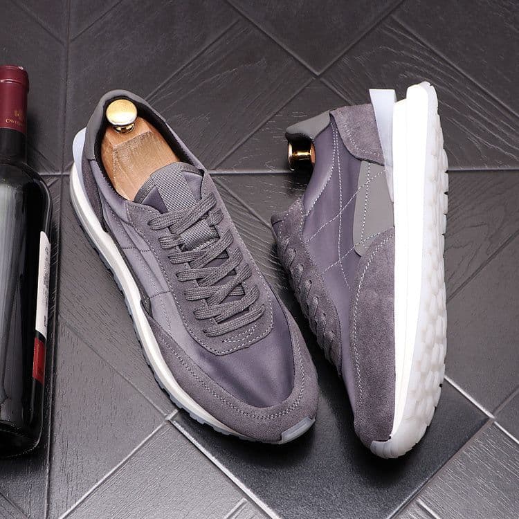 image-Men's Breathable Mesh Shoes Fashion Low Top Sports