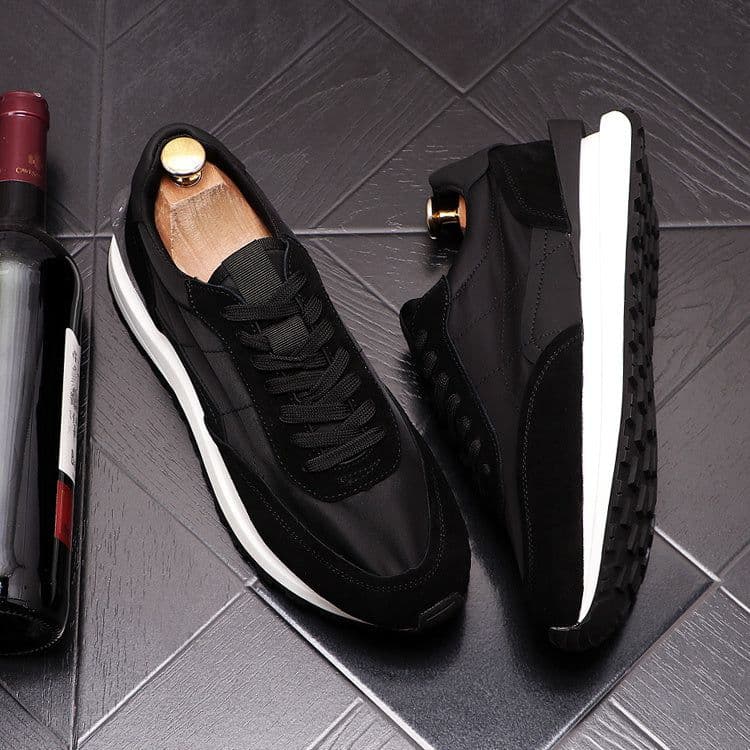 image-Men's Breathable Mesh Shoes Fashion Low Top Sports