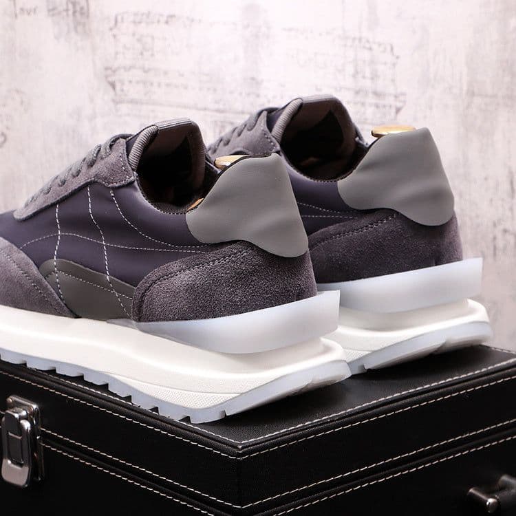 image-Men's Breathable Mesh Shoes Fashion Low Top Sports