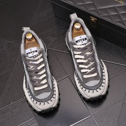 image-Daddy Shoes Men's Tide Thick Bottom Heightening Casual