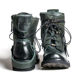 image-Outdoor Japanese Vintage Shoes Canvas Martin Boots