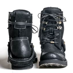 image-Outdoor Japanese Vintage Shoes Canvas Martin Boots