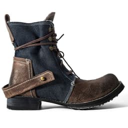 image-Outdoor Japanese Vintage Shoes Canvas Martin Boots
