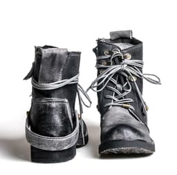 image-Outdoor Japanese Vintage Shoes Canvas Martin Boots