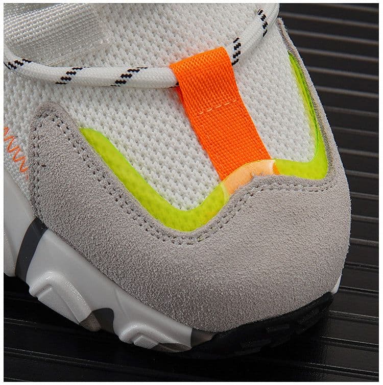image-Knitted Mesh Shoes Men's Inner Height Shoes