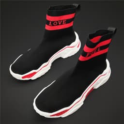 image-Autumn Elastic Socks Shoes Hipster Breathable Sleeve