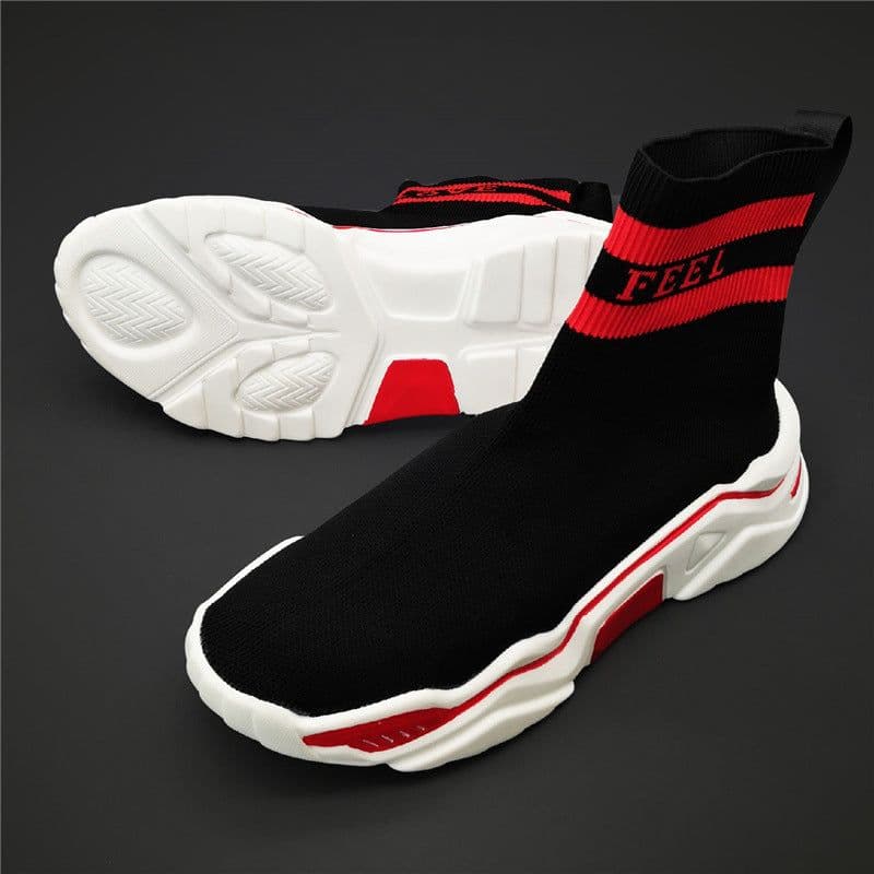 image-Autumn Elastic Socks Shoes Hipster Breathable Sleeve