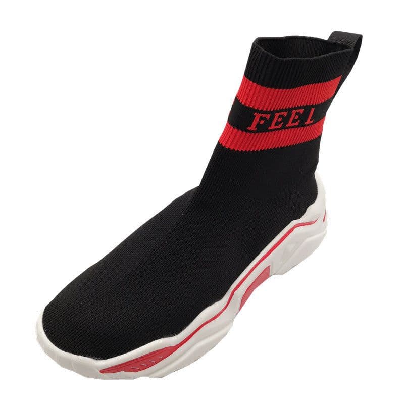 image-Autumn Elastic Socks Shoes Hipster Breathable Sleeve
