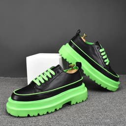 image-Board Shoes Low-top Casual High Thick Bottom Versatile